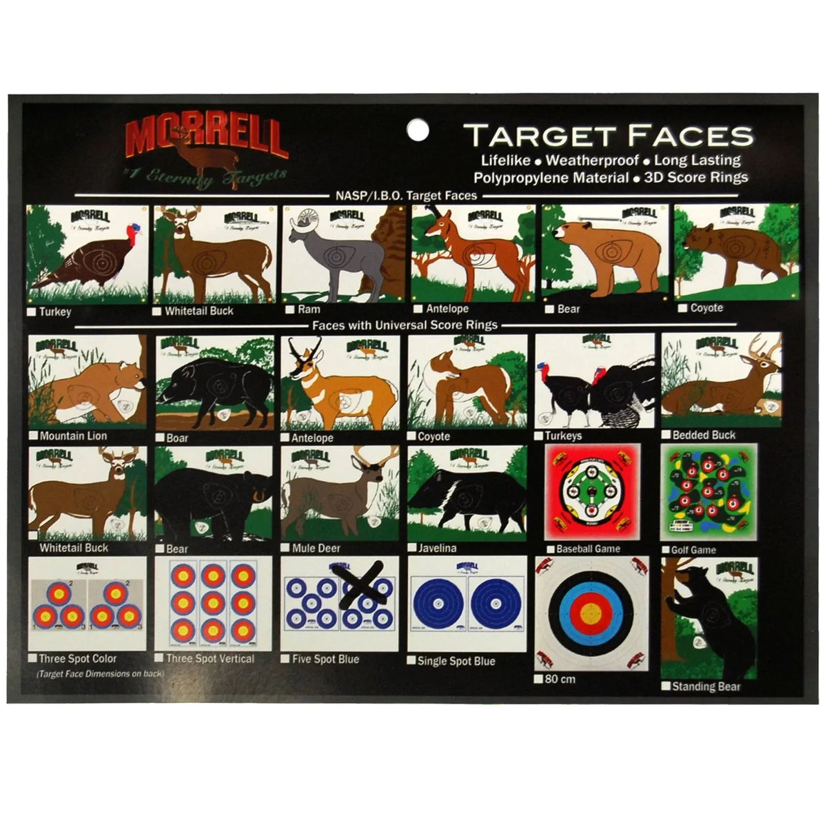 Morrell 80 cm Target Face