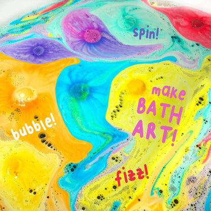 Mr. Bubble Galaxy Bath Bombs for Kids, Bubble Gum Scent, Sensory Fizz & Spin, STEM Toys, 8 Count