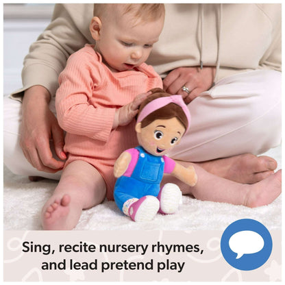 Ms. Rachel Official Basic 11-Inch Cuddle & Comfort Plush Doll for Ages 6 Months to 3+