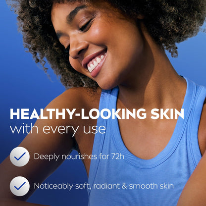 NIVEA Cocoa Butter Body Lotion for Dry Skin with Hyaluronic Acid, 72Hr Moisturizer, 20 fl oz