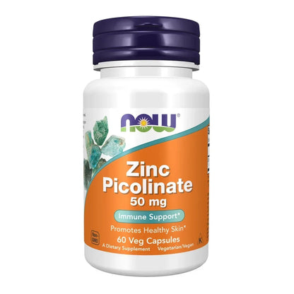 NOW Foods, Zinc Picolinate, 50 mg, 120 Veg Capsules