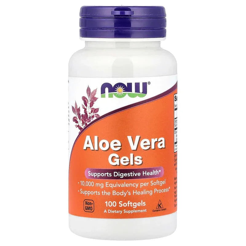 NOW Foods, Aloe Vera Gels, Softgels (50 mg per Softgel)