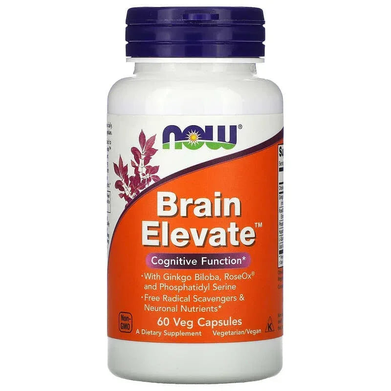 NOW Foods, Brain Elevate, Veg Capsules