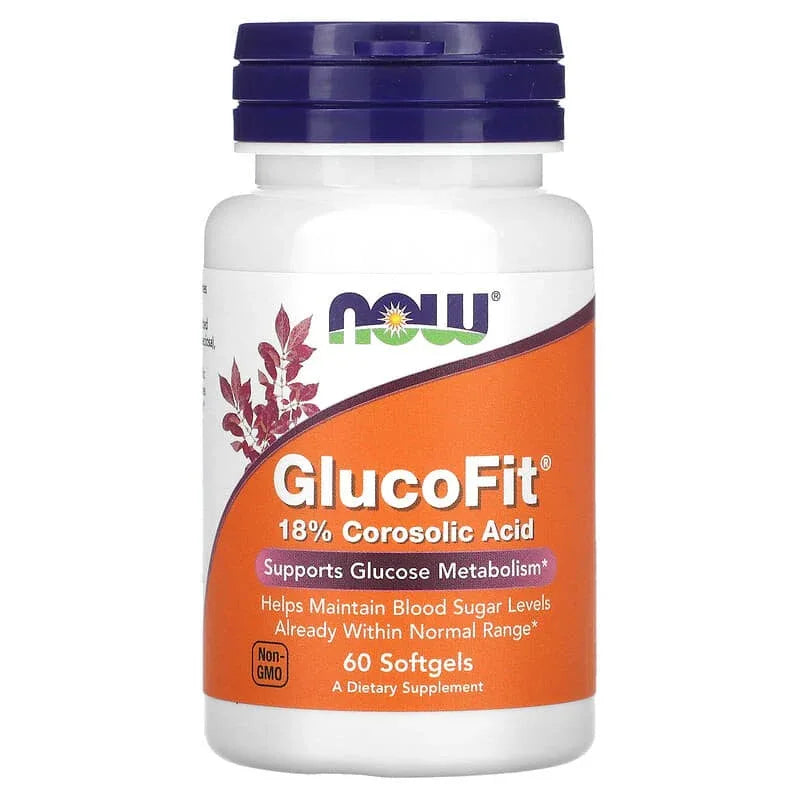 NOW Foods, GlucoFit, 60 Softgels (1.334 mg per Softgel)