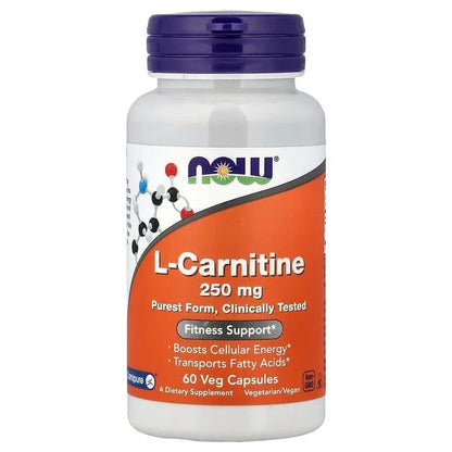 NOW Foods, L-Carnitine, Veg Capsules