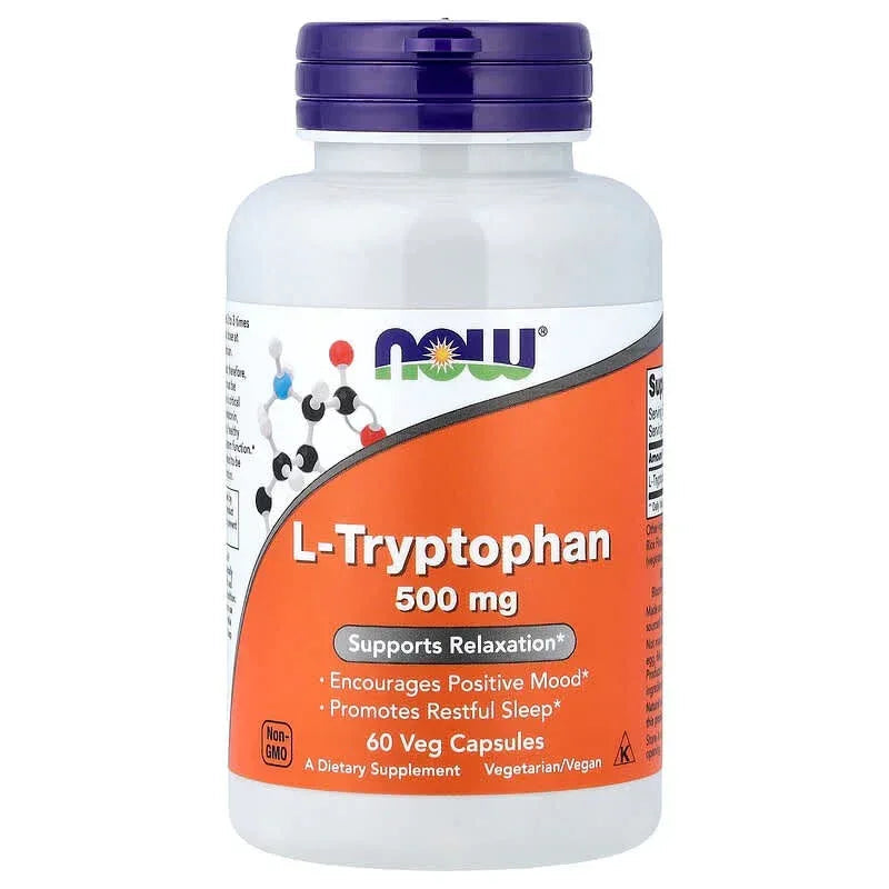 NOW Foods, L-Tryptophan, 500 mg