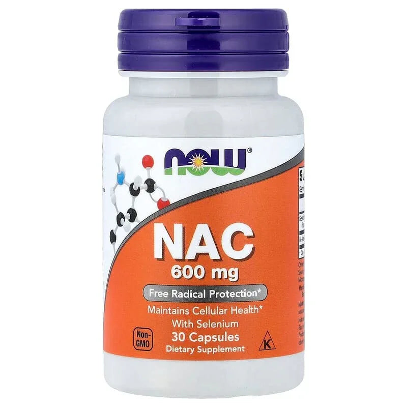 NOW Foods, NAC With Selenium, Capsules