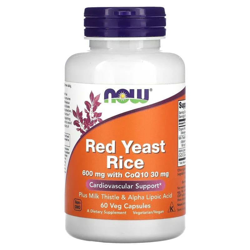 NOW Foods, Red Yeast Rice, Veg Capsules