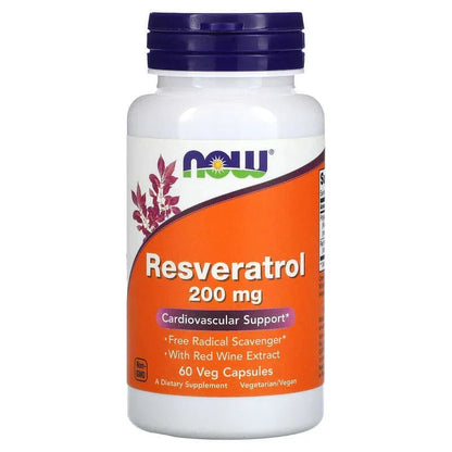 NOW Foods, Resveratrol Veg Capsules