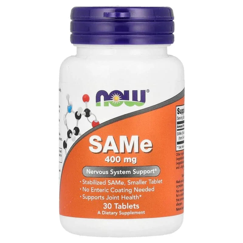 NOW Foods, SAMe, 400 mg, Tablets