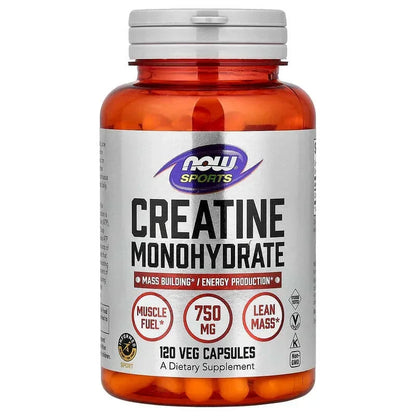 NOW Foods, Sports, Creatine Monohydrate (0.75 g per Capsule)