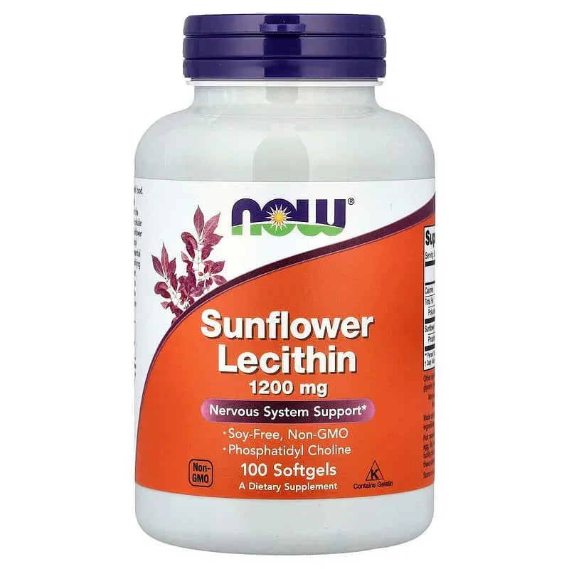 NOW Foods, Sunflower Lecithin, 1,200 mg