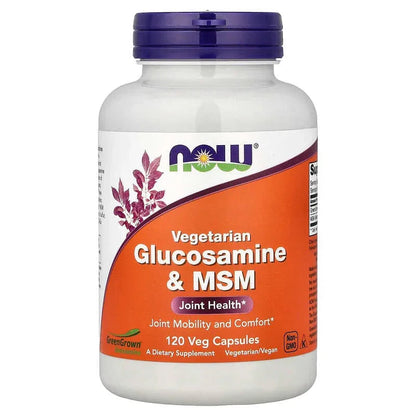 NOW Foods, Vegetarian Glucosamine & MSM, Veg Capsules