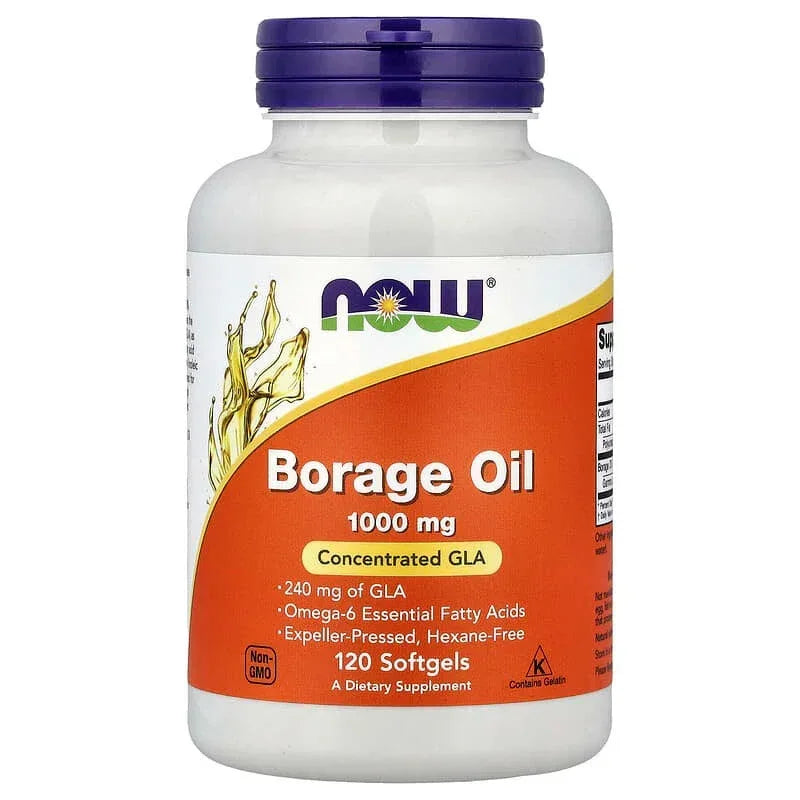 NOW Foods, Borage Oil, Softgels