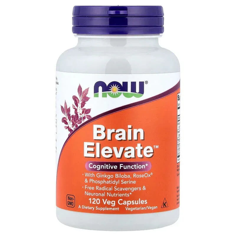 NOW Foods, Brain Elevate, Veg Capsules