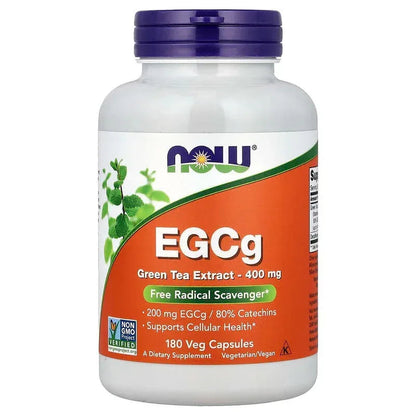 NOW Foods, EGCg, Green Tea Extract, 400 mg