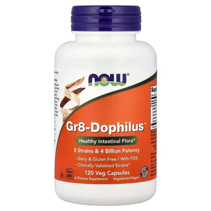 NOW Foods, Gr8-Dophilus™, Veg Capsules