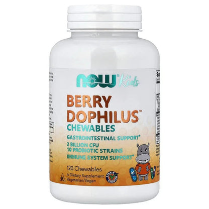 NOW Foods, Kids, Berry Dophilus™, Chewables