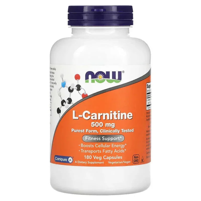 NOW Foods, L-Carnitine, Veg Capsules
