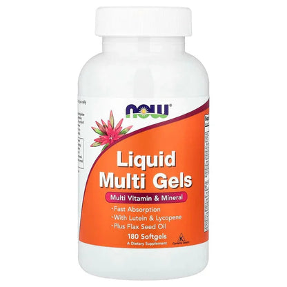 NOW Foods, Liquid Multi Gels, Softgels