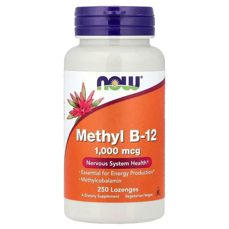 NOW Foods, Methyl B-12, 1,000 mcg, 100 Lozenges