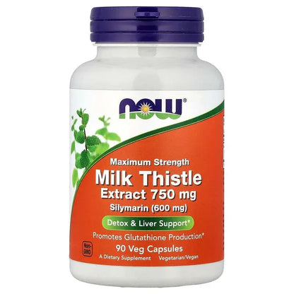 NOW Foods, Milk Thistle Extract 300 mg & 750 mg