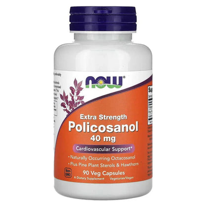 NOW Foods, Policosanol, 90 Veg Capsules