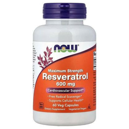 NOW Foods, Resveratrol Veg Capsules