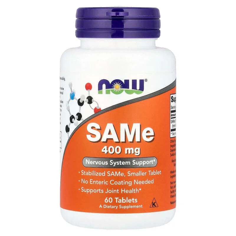 NOW Foods, SAMe, 400 mg, Tablets