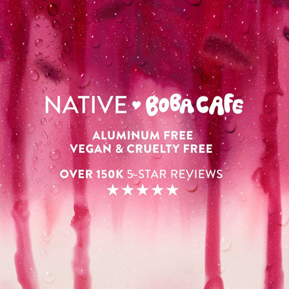 Native Body Wash, Limited Edition Berry Blossom Tea, Sulfate Free Body Wash for Women & Men, Boba Café, 18 fl oz