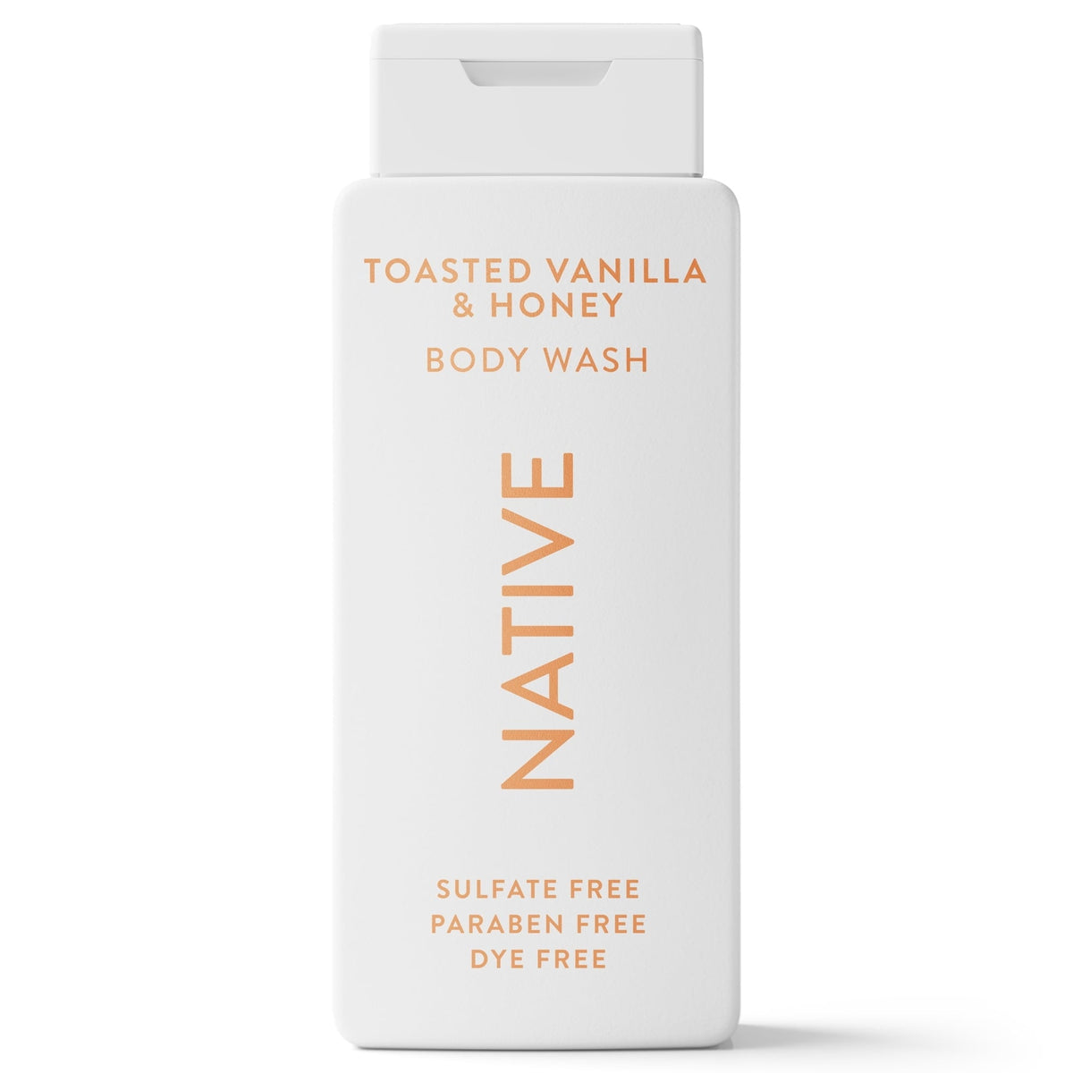 Native Body Wash Toasted Vanilla & Honey, for women & men 18 fl oz