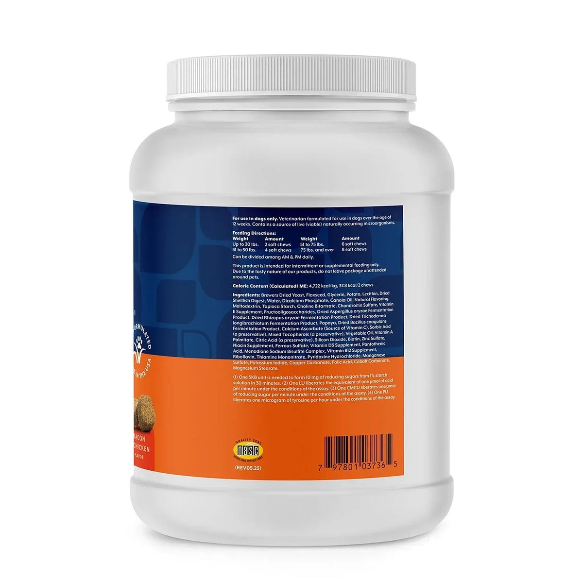 NaturVet Daily Multi-Vitamin All-In-One Supplement for Dogs, 240 ct.