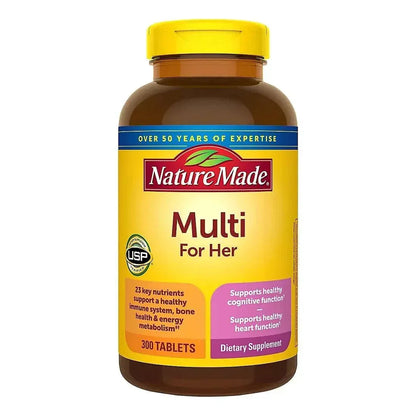 Nature Made Multivitamin for Her Tablets, 300 Count
