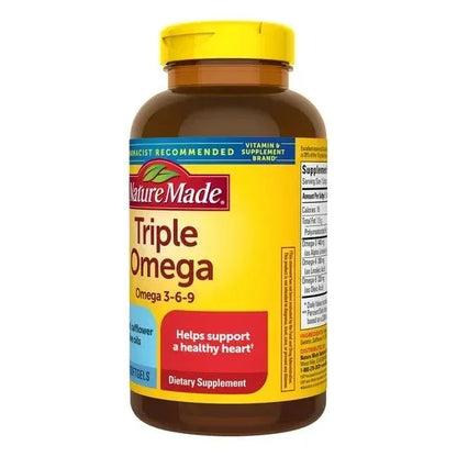 Nature Made Triple Omega, 180 Softgels