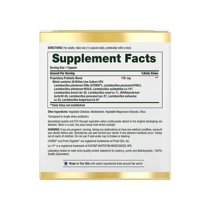 Nature’s Bounty Probiotic 10 Capsules, Digestive Health Support, 70 Count