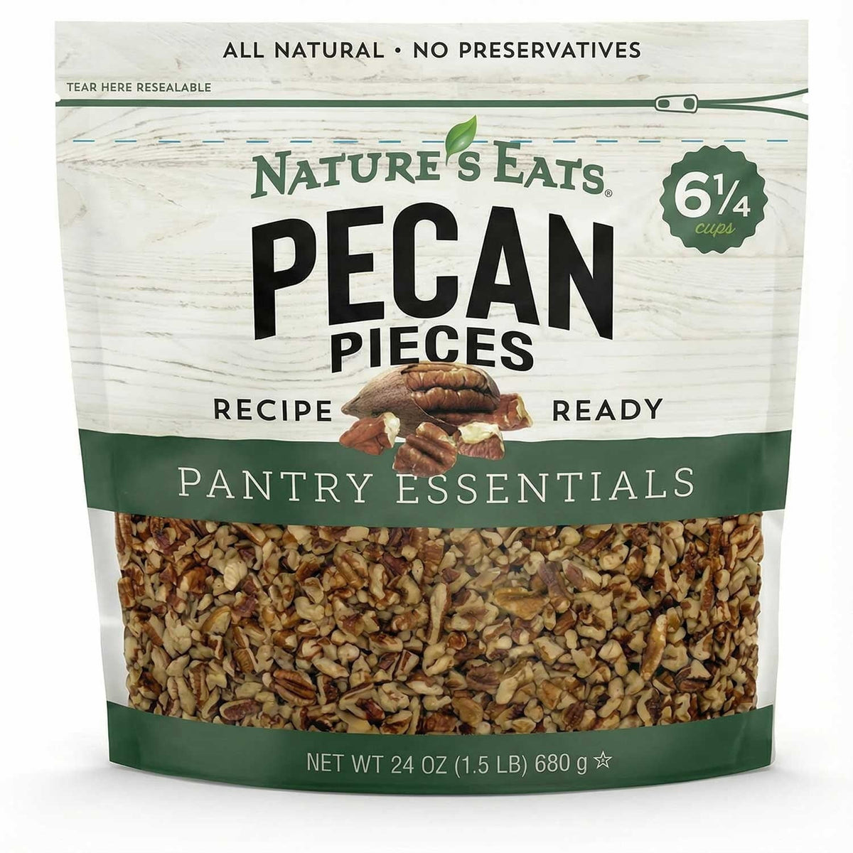 Nature's Eats Pecan Pieces, 24 oz.