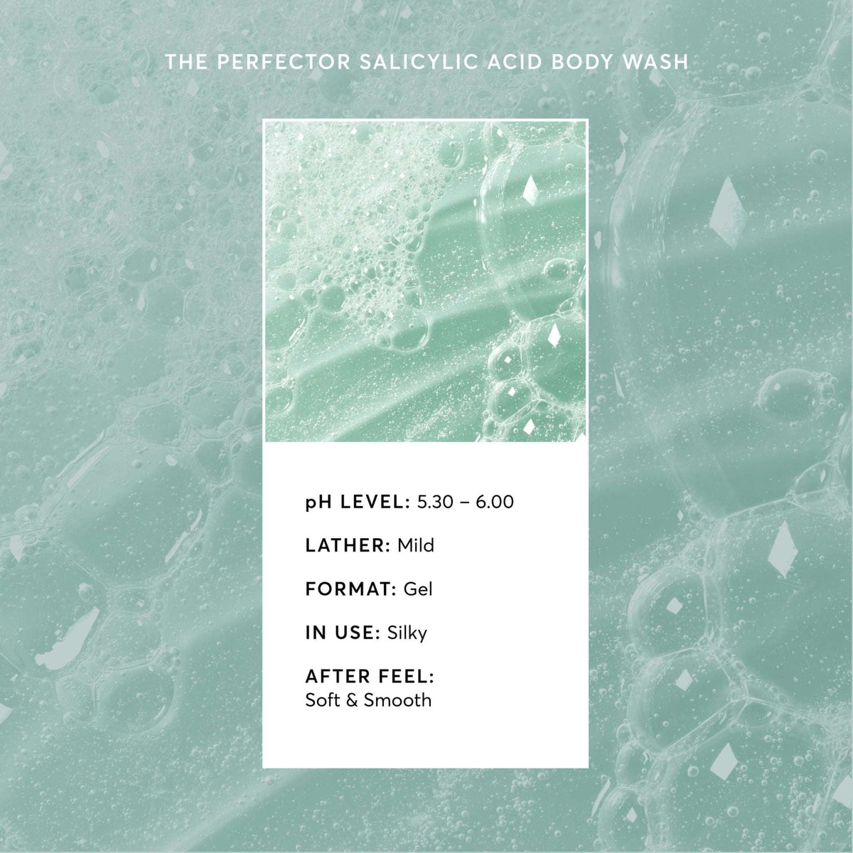 Naturium The Perfector Salicylic Acid Body Wash, Gentle & Smoothing Cleanser, 16.9 fl oz
