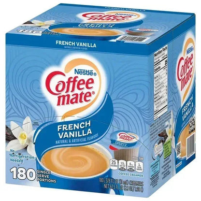 Nestlé Coffee-Mate Liquid Creamer, French Vanilla, 180-count