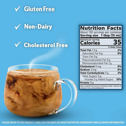 Nestle Coffee mate Liquid Non-Dairy Refrigerated Coffee Creamer, French Vanilla, 66 fl. oz.