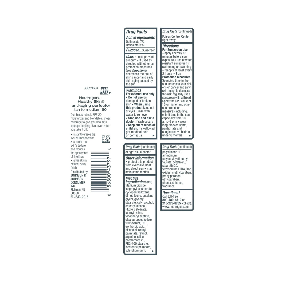 Neutrogena Healthy Skin Anti-Aging Moisturizer, 1 fl. oz