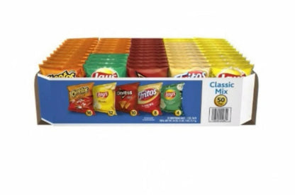 Frito Lays Classic Mix 5 Asst 1 Oz (50-Pack) Snacks Cheap Wholesale Discount Bulk Food And Beverages Snacks Can Fish And Sea Food