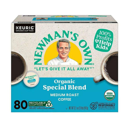 Newman's Own Organics Newman's Special Blend Keurig K- Pods, 80 ct.