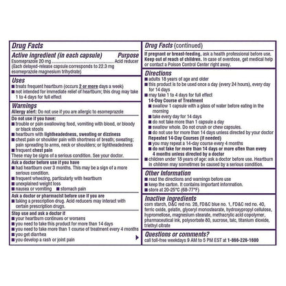 Nexium 24HR Acid Reducer, 42 Count