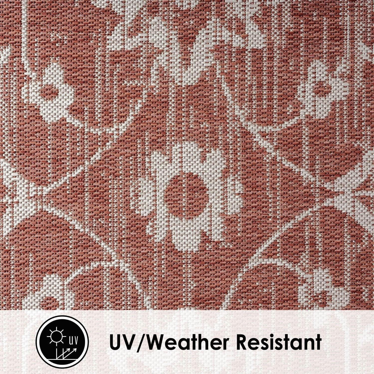 Nicole Miller New York Patio Country Ayala Botanical Floral Indoor/Outdoor Area Rug