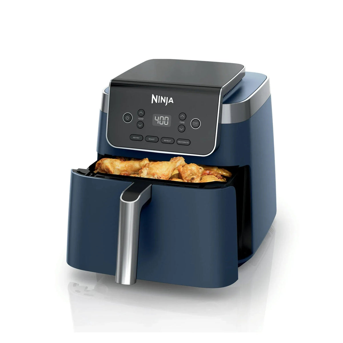 Ninja Pro 3-in-1 Air Fryer, XL 5-Qt Basket, 3 Functions, Air Crisp Technology, Non-Stick, Crisper Plate, AF140WMNV Navy