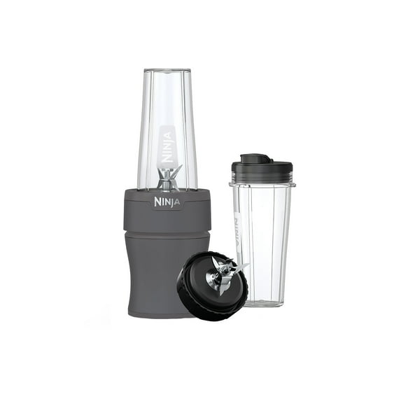 Ninja Nutri-Blender 20-Oz Personal Blender, (2) 20-Oz Dishwasher-Safe To-Go Cups, Smoothie, BN300GY Gray