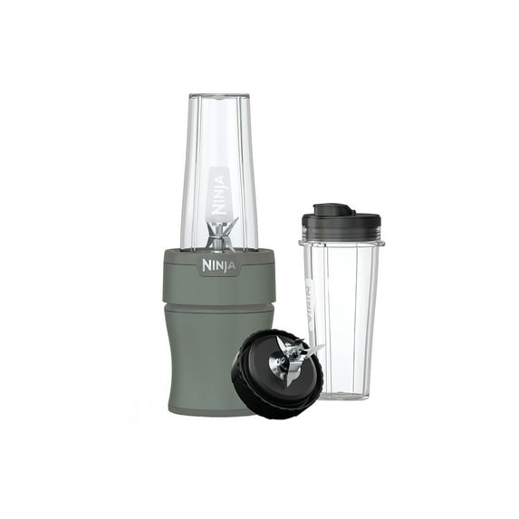 Ninja Nutri-Blender 20-Oz Personal Blender, (2) 20-Oz Dishwasher-Safe To-Go Cups, Smoothie, BN300GY Gray