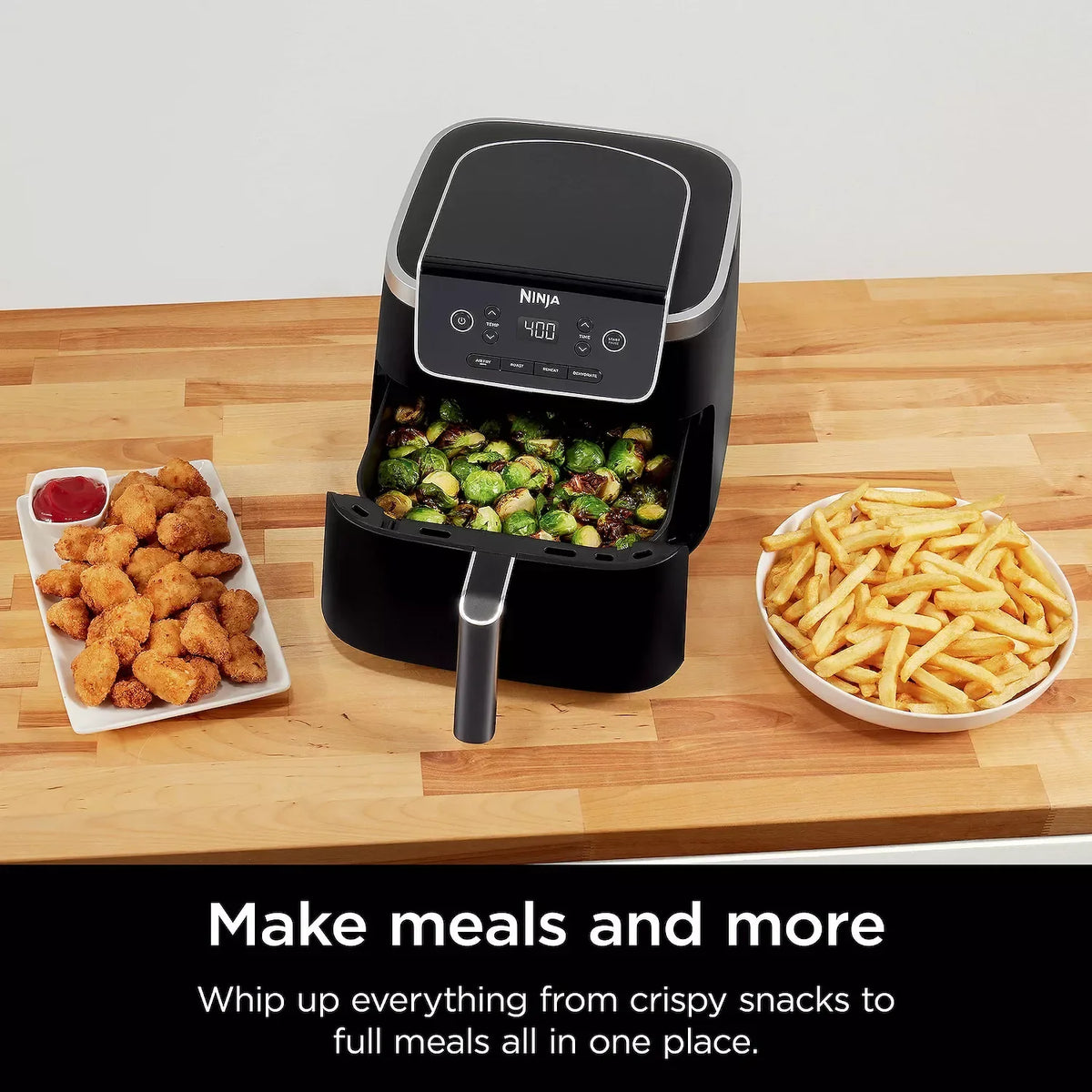Ninja Air Fryer Pro 4-in-1, 5 QT Capacity, Nonstick Basket & Crisper Plate