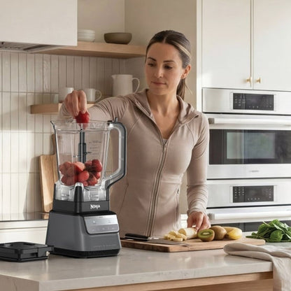 Ninja CRUSHiQ 1400 PW Blender, 72-oz XL Pitcher, Auto-iQ Preset Programs