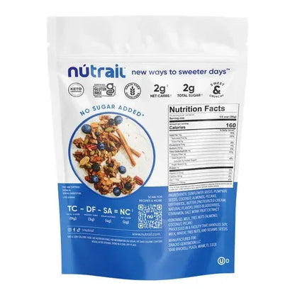 NuTrail Nut Granola, Blueberry Cinnamon, 22 oz